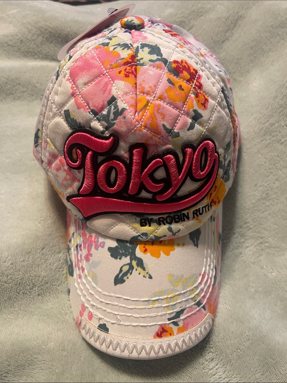 Robin Ruth Floral Quilted Cap